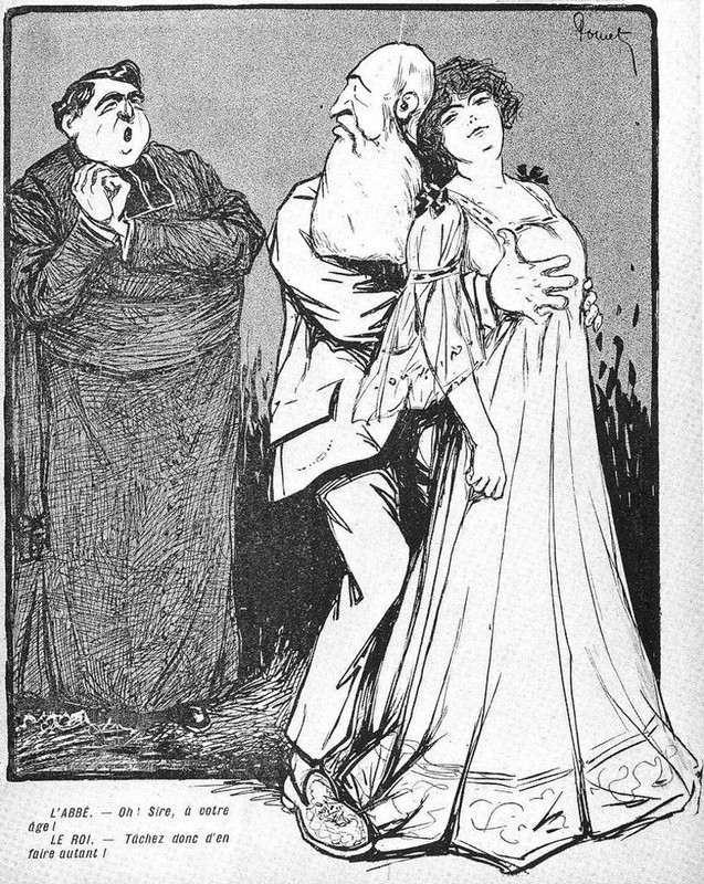 Léopold II et  Blanche Delacroix