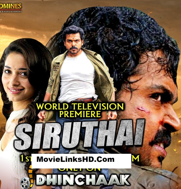 Siruthai (2020) Hindi Dubbed Full Movie 720p HDRip 900MB Download