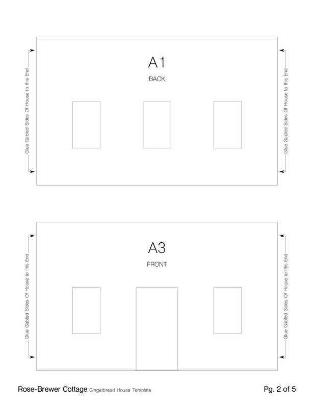 Gingerbread Template Page 2 of 5