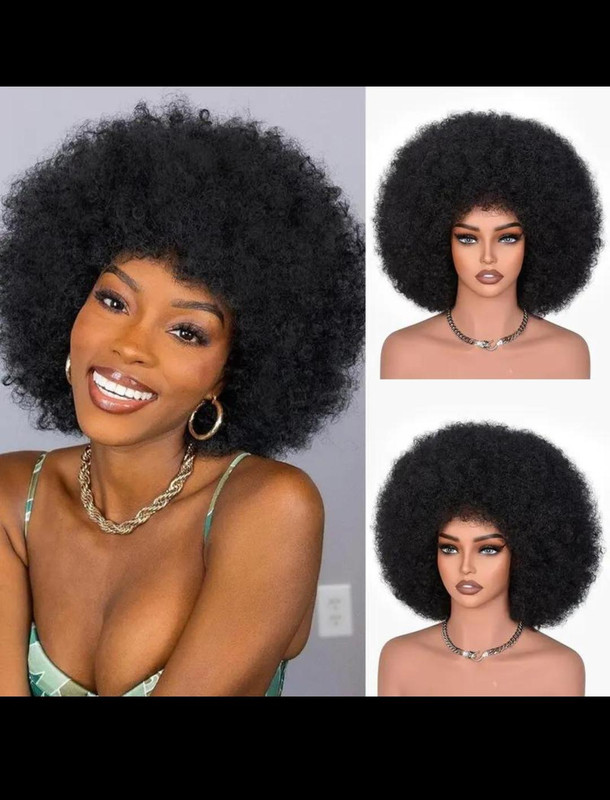 ODOO MEDIA SLOT: afro wig large size Afro Large Wig