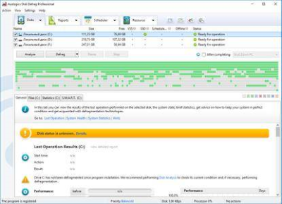 Auslogics Disk Defrag Professional 4.9.20 Multilingual + Portable