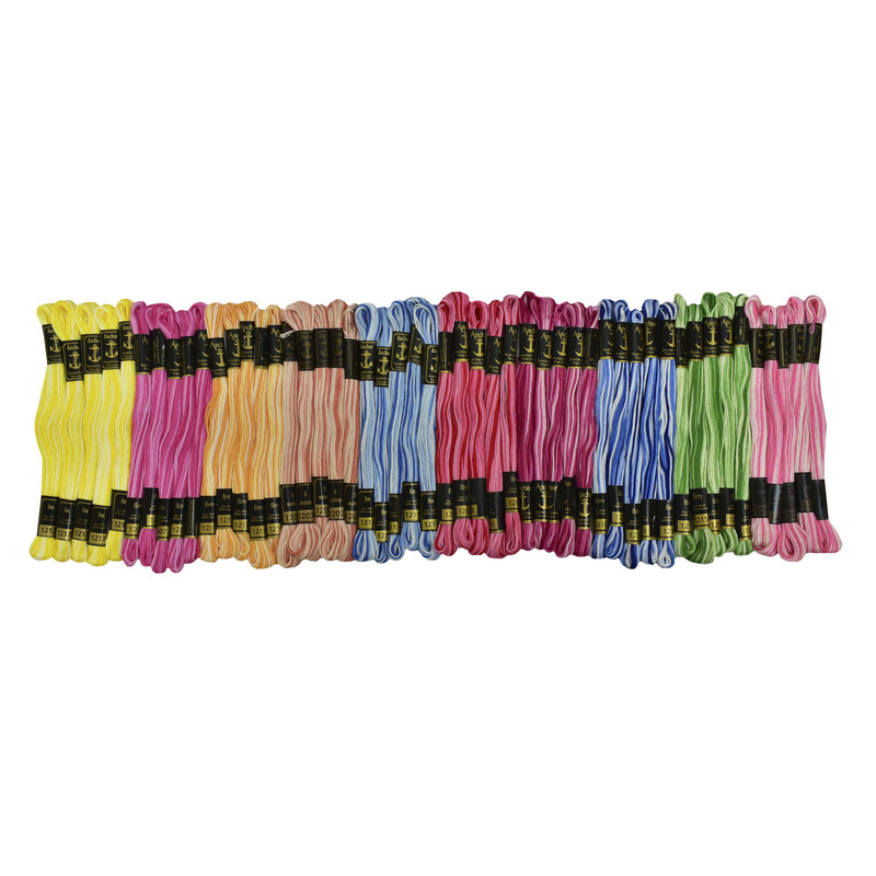 Anchor Thread Beautiful Carft Hand Knitting Cotton Cross Stitch Floss 50 Skenis - Picture 5 of 14