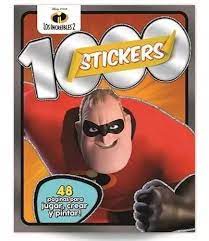 1000 STICKERS INCREIBLES VERTICE