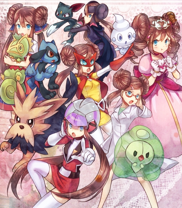 rosa-riolu-sneasel-vanillite-solosis-and