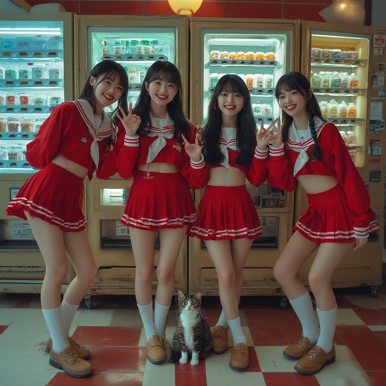 Four-young-Asian-women-20s-pos-(28)