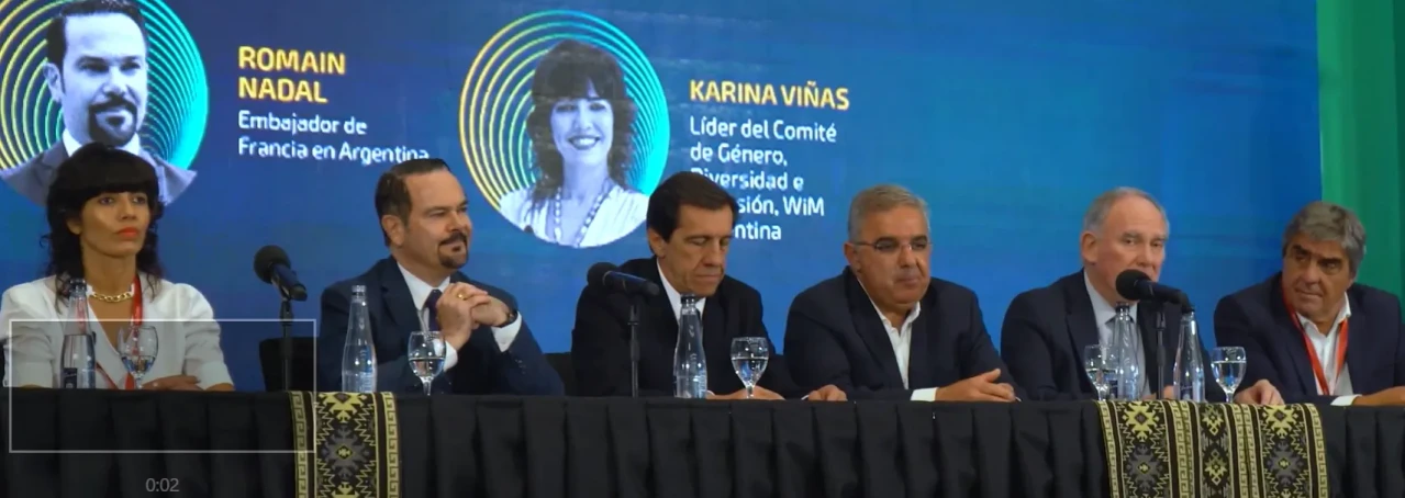 Imágenes de la ronda de debate con referentes políticos del seminario internacional Litio en Sudamérica de ediciones pasadas.