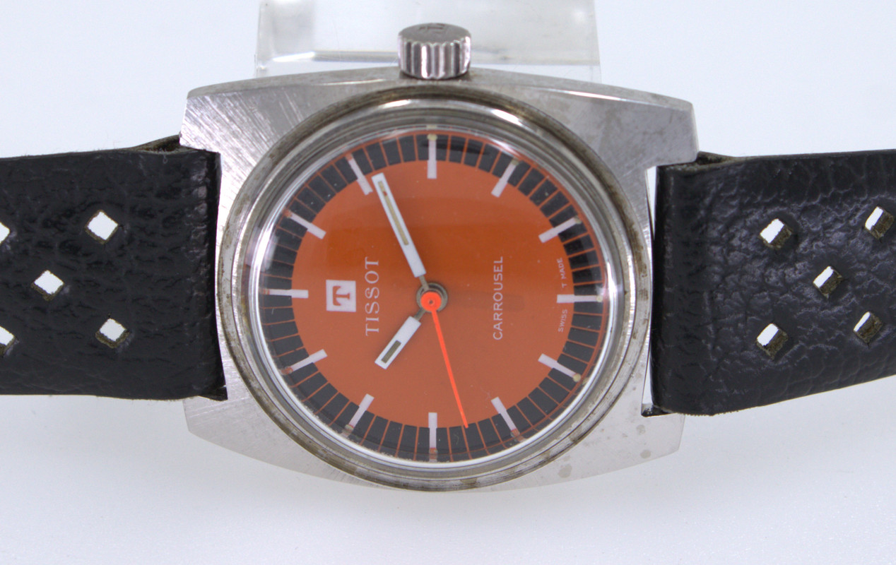 Vintage Tissot 1960's Carrousel Stainless Steel Men's Watch | eBay