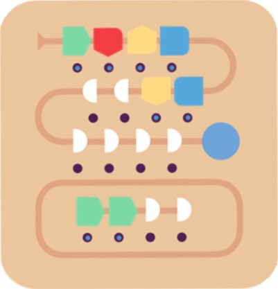 Cubetto control board and coding blocks