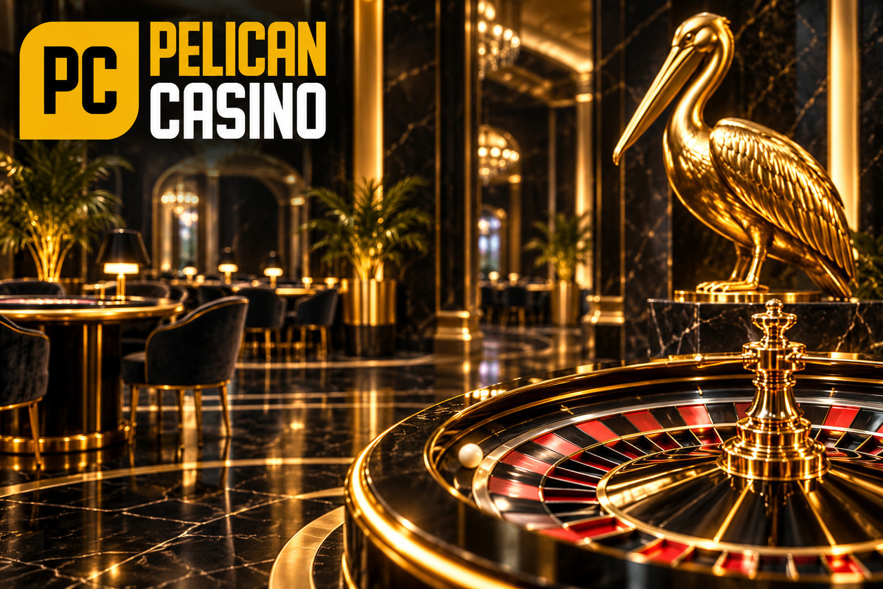 Hraní v Pelican Casino na cestách Pelican Casino zobrazené na mobilu