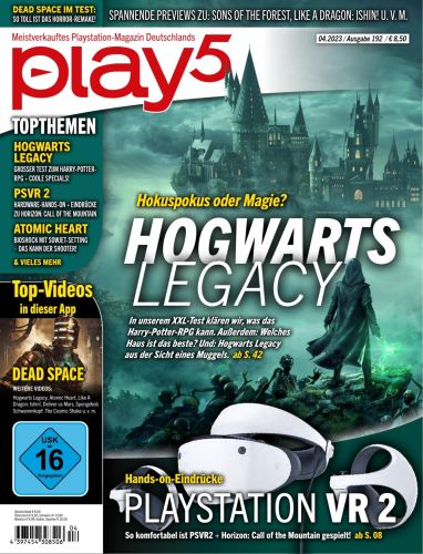 Cover: Play5 Das Playstation Magazin No 04 2023