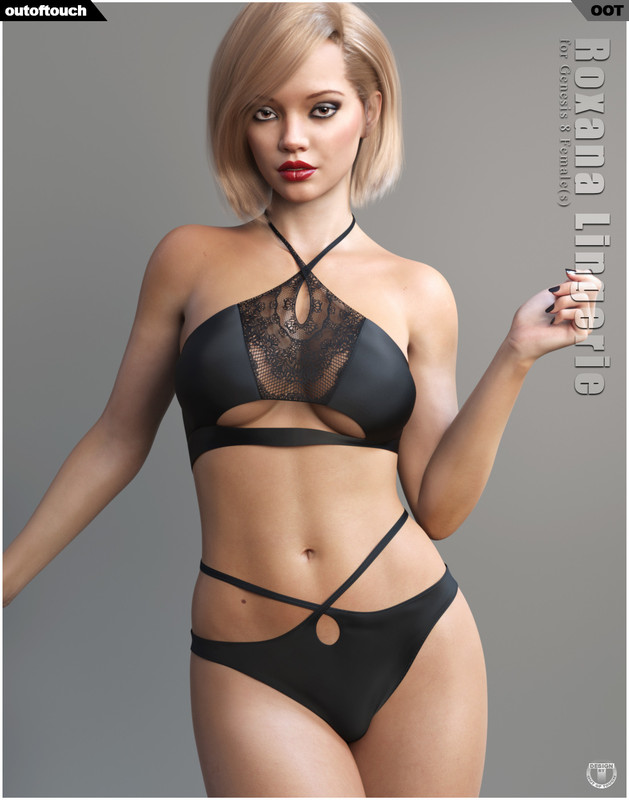 Roxana Lingerie for Genesis 8 Female(s)