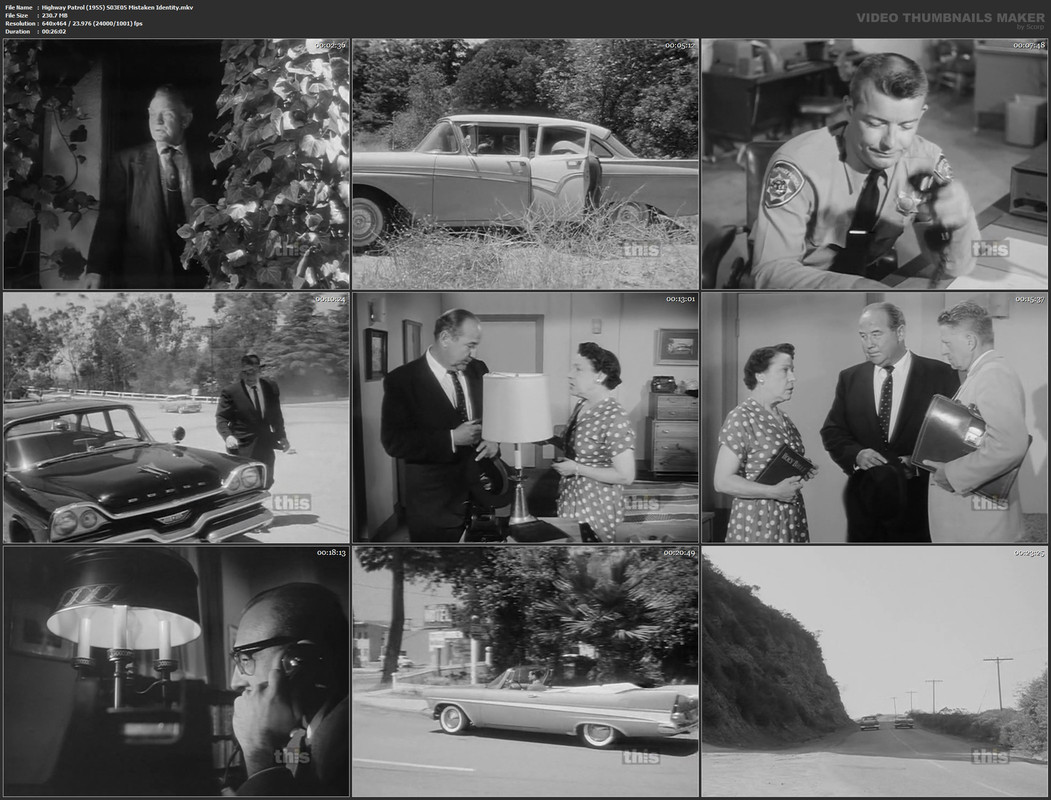 Highway Patrol (1955) S03E05 Mistaken Identity.mkv