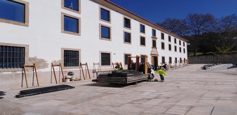 PORTALEGRE: COMEÇOU A EMPREITADA DE MANUTENÇÃO DO EDIFÍCIO DA CÂMARA MUNICIPAL