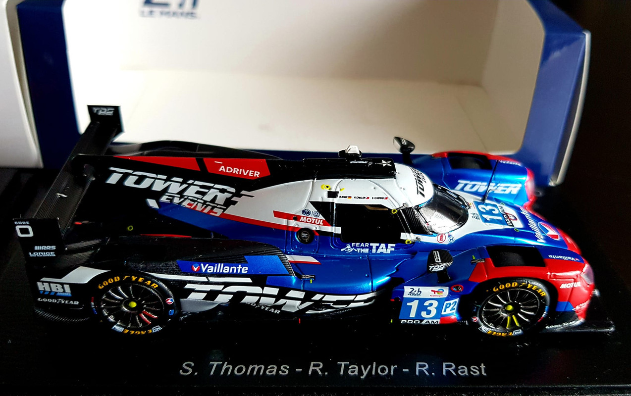Miniature Spark 1/43 Michel Vaillant - Vaillante Oreca 07, Tower Motorsport, 24h Mans 2023, Occasion