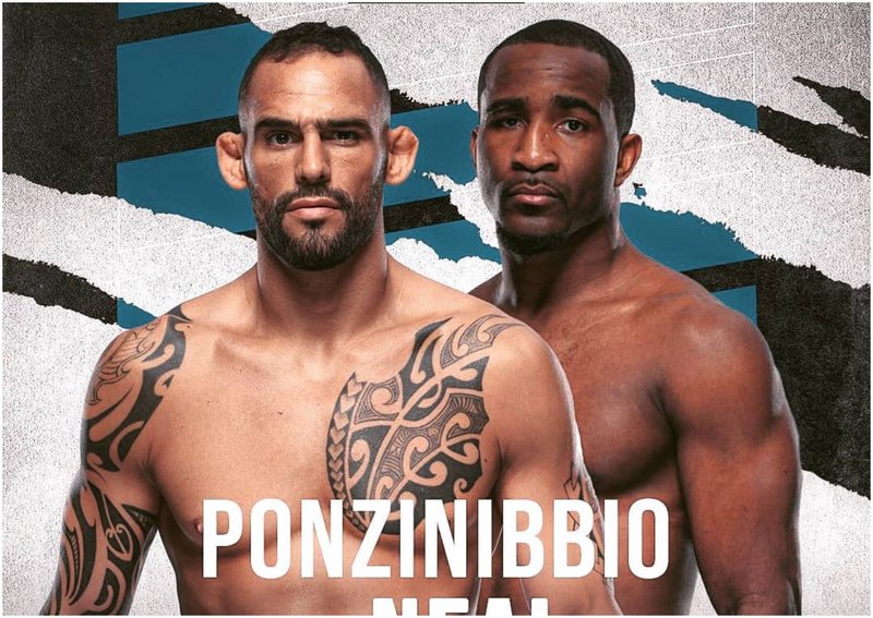 Джеф Нийл срещу Сантяго Понзинибио на UFC 269