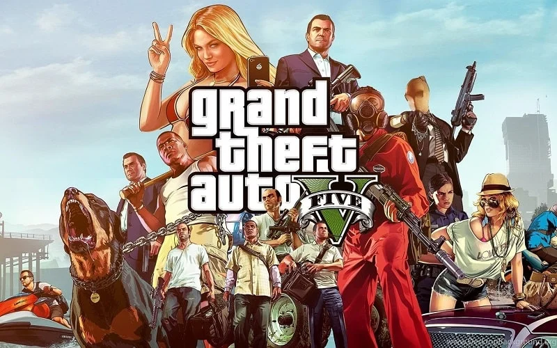 GTA 5 Mobile - Action Game