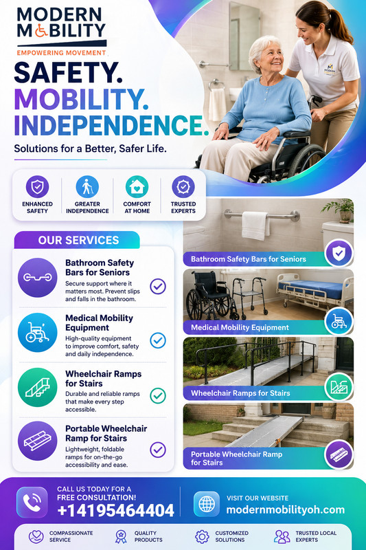 Bathroom Safety Bars for Seniors