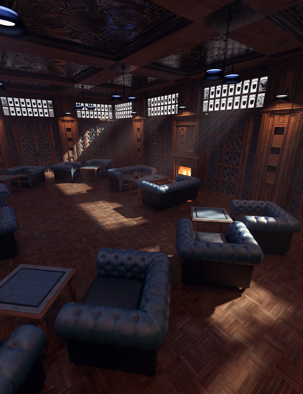 Dignified Gentlemen's Game Room (DS only) Dignified Gentlemen's Game Room (DS only)