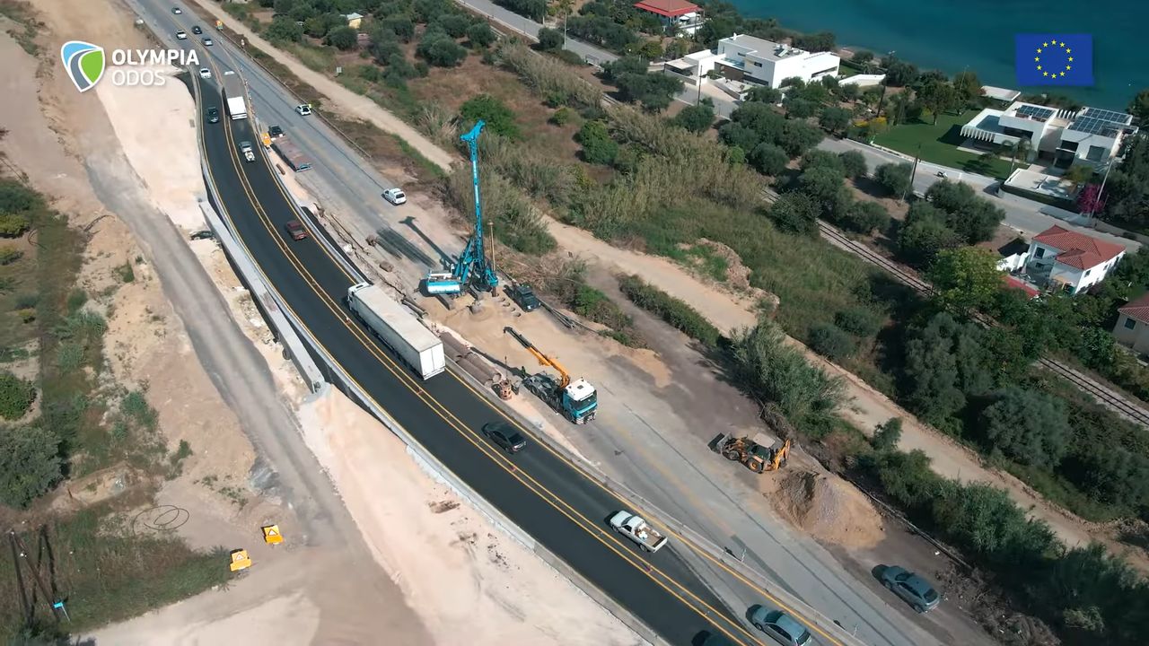(782) Construction progress of the new Patras-Pyrgos Motorway (June 2024) 00-00-17