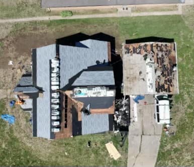 What is the least expensive way to roof a house near Saint Joseph Missouri?