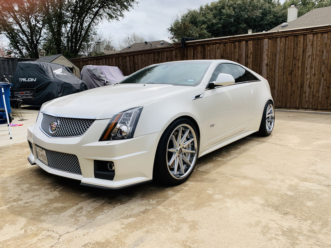Fs 2012 White Diamond Coupe 35k Obo Cadillac Cts V Forum