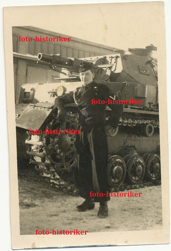 Kamerad Pz Fahrer Uniform Schützenschnur vor Pan