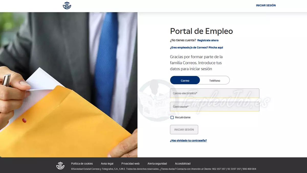 Procesos masivos Correos 