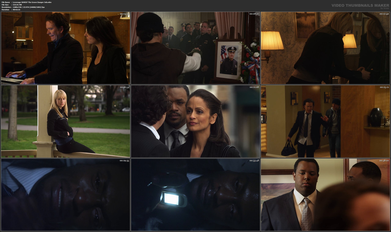 Leverage S04E07 The Grave Danger Job.mkv