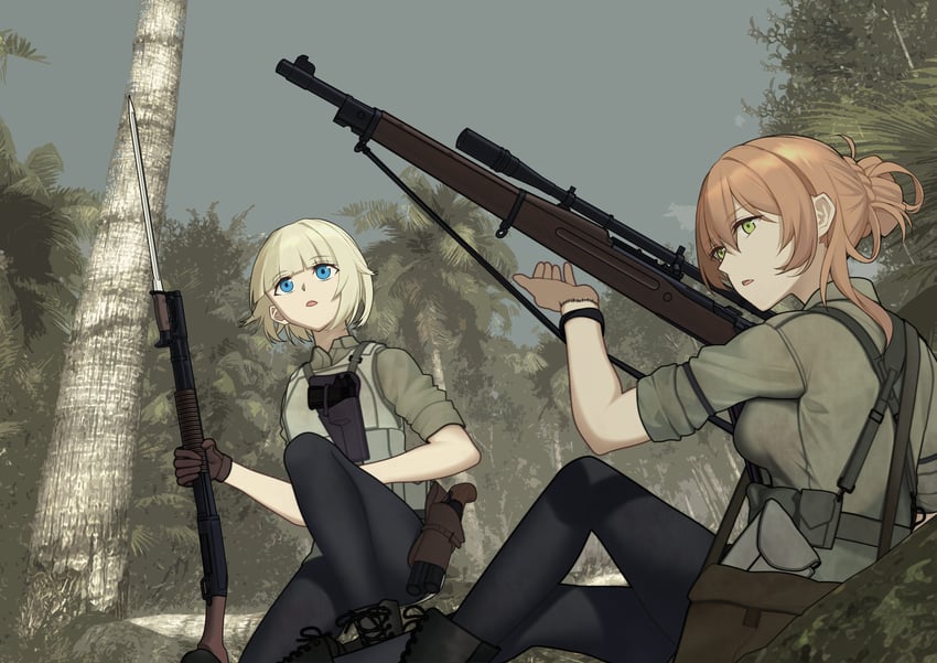 __springfield_and_m1897_girls_frontline_and_2_more_drawn_by_macayase__sample-ffa400d05e0dc95da57b845