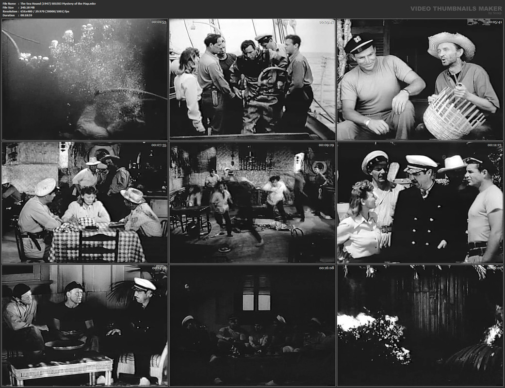 The Sea Hound (1947) S01E03 Mystery of the Map.mkv