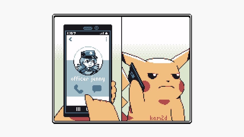 pikachu-and-jenny-pokemon-drawn-by-kam2d