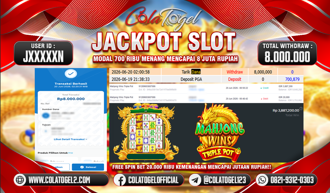 JACKPOT SLOT GACOR!!