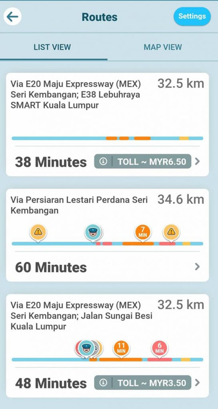 harga tol dipaparkan