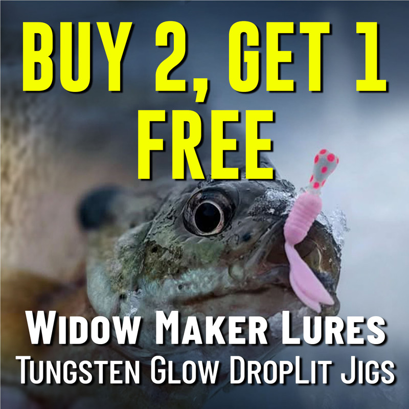 02 03 2026 B2G1 Widow Maker Lures Tungsten Glow Drop Lit Jigs 2x