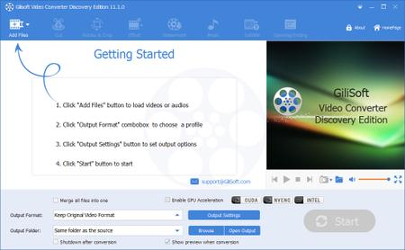 GiliSoft Video Converter Discovery Edition 11.2 GiliSoft Video Converter Discovery Edition 11.2