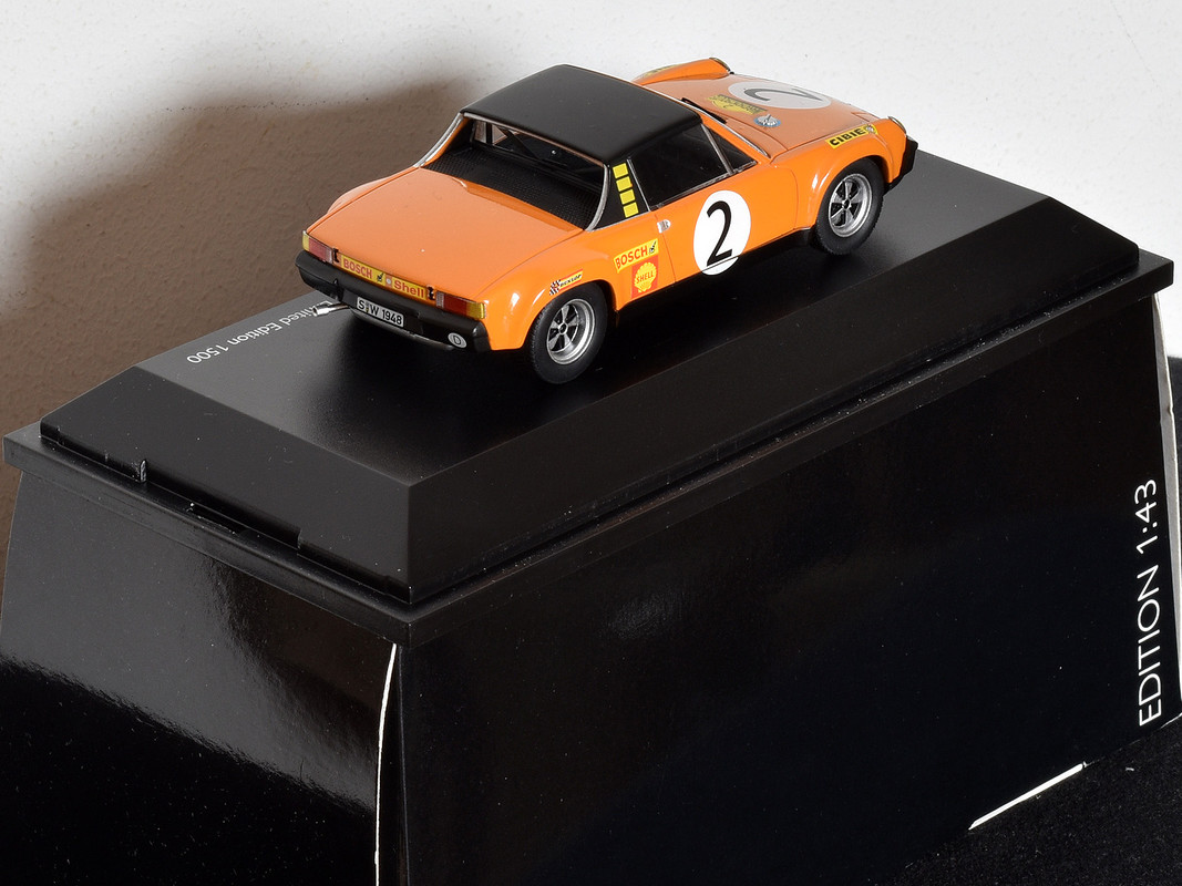 Schuco 450370300 - Porsche 914/6 N°40 - Le Mans 1970 - 1/43 - Occasion (très Bon état)
