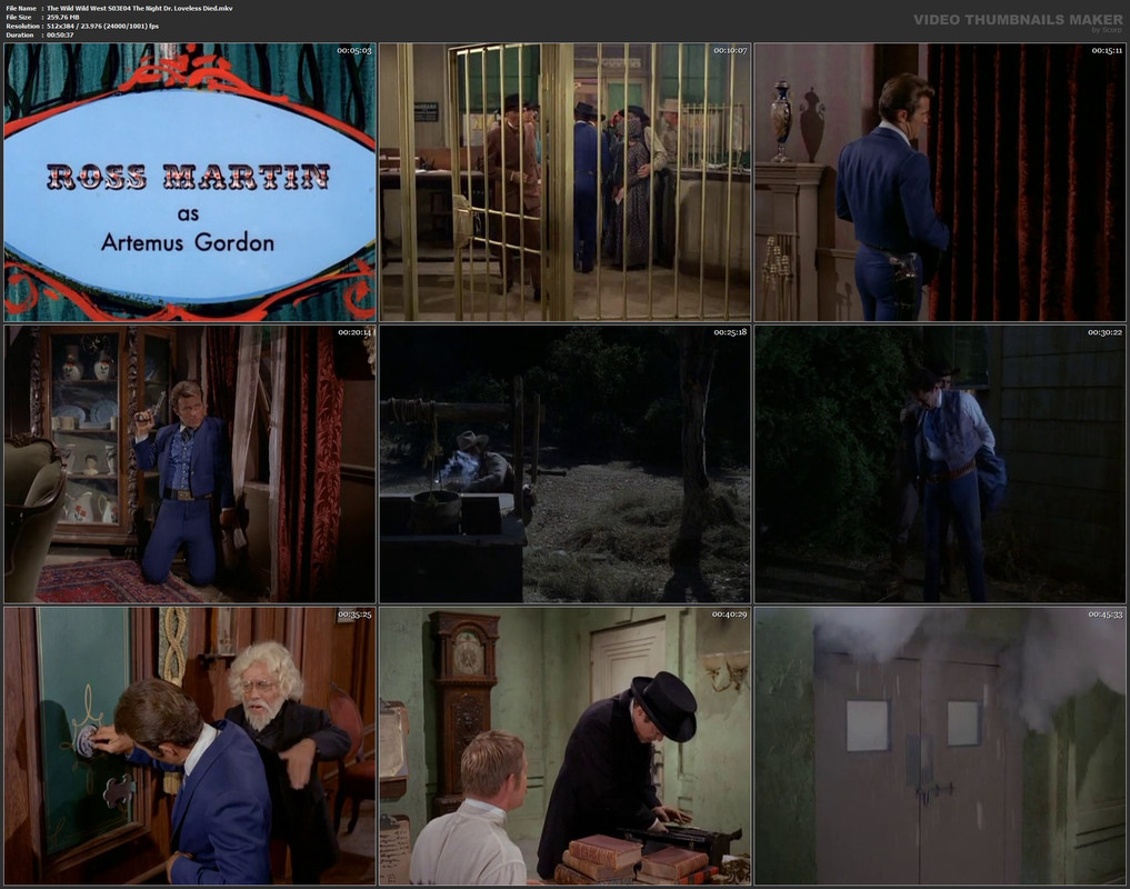 The Wild Wild West S03E04 The Night Dr. Loveless Died.mkv