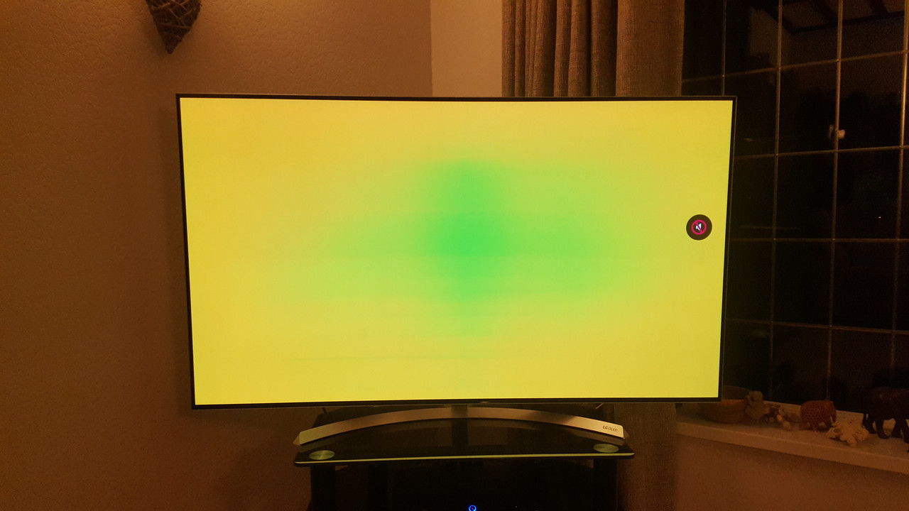 LG Oled screen Burn out.