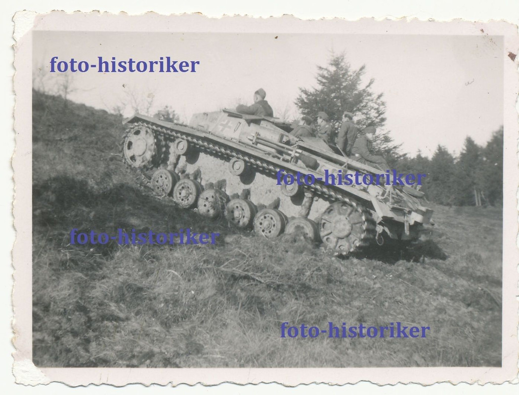 Panzer STUG III Sturmgeschütz Stummel Kennung vo