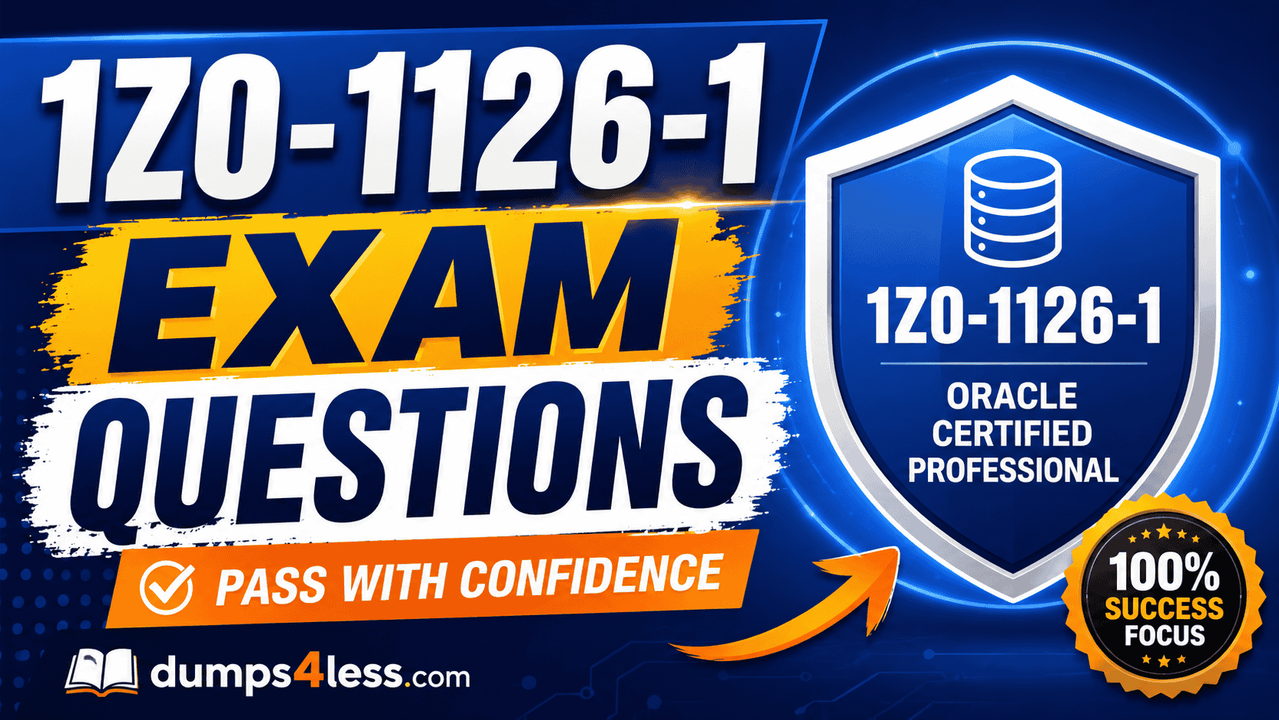 1Z0-1126-1 exam dumps