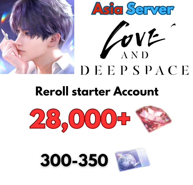 [Asia] Love and Deepspace Starter Account  Reroll 