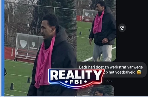 Бадр Хари извършва общественополезен труд