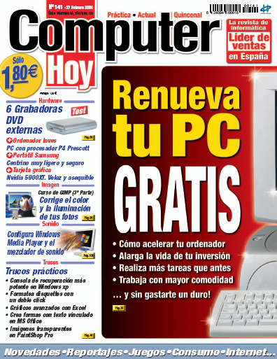 choy141 - Revistas Computer Hoy nÂº 137 al 162 [2004] [PDF] (vs)
