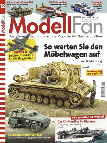Cover: Modell Fan Magazin No 12 Dezember 2022