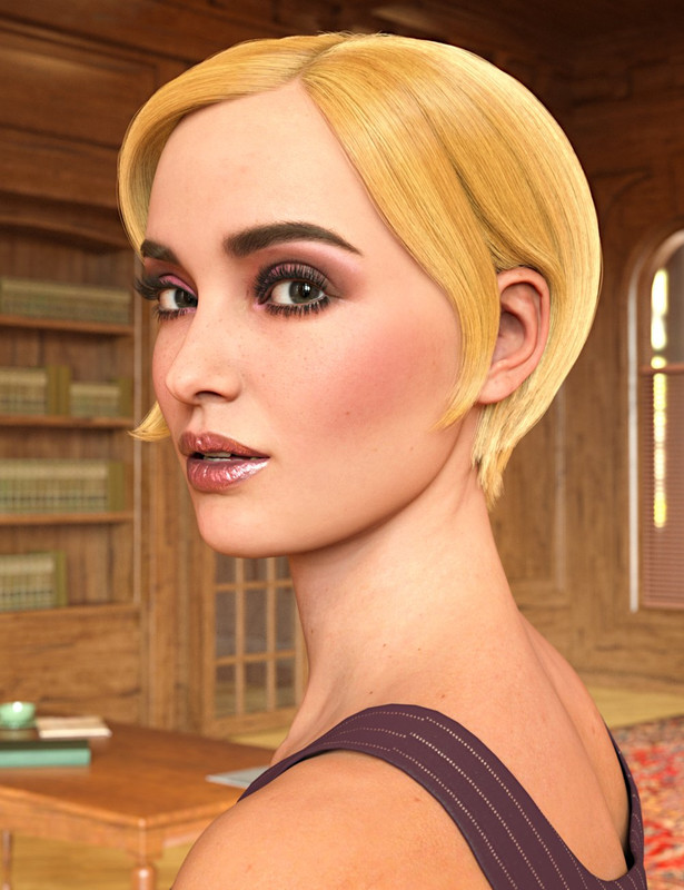 Roaring 20s Bob for Genesis 8 and 8.1 Females