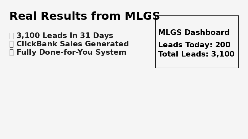MLGS Testimonial Screenshot