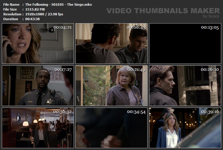 The Following - S01E05 - The Siege.mkv