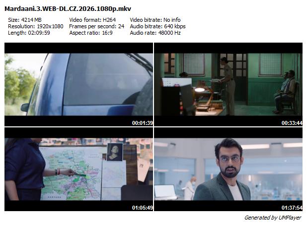 Neohrožená 3 / Mardaani 3 (2026)