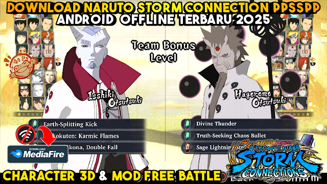 Naruto Storm Connection PPSSPP