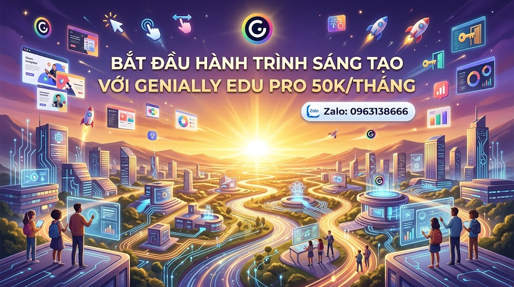 genially edu pro rẻ